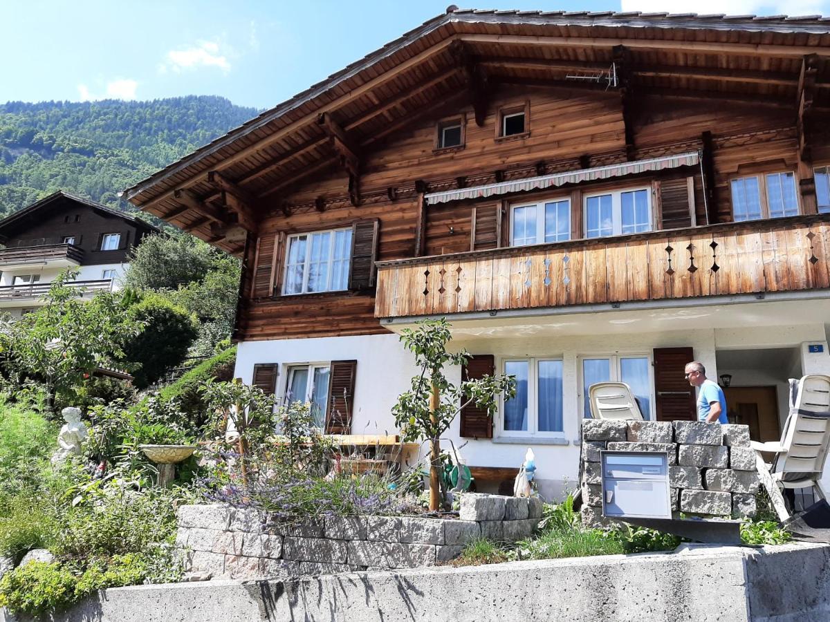 Chalet Apartment By Interlaken. Parking ริงเกนแบร์ก ภายนอก รูปภาพ