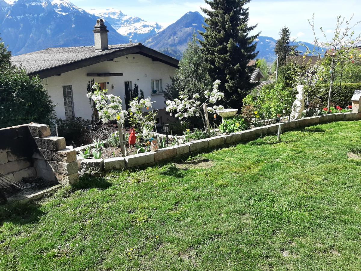Chalet Apartment By Interlaken. Parking ริงเกนแบร์ก ภายนอก รูปภาพ